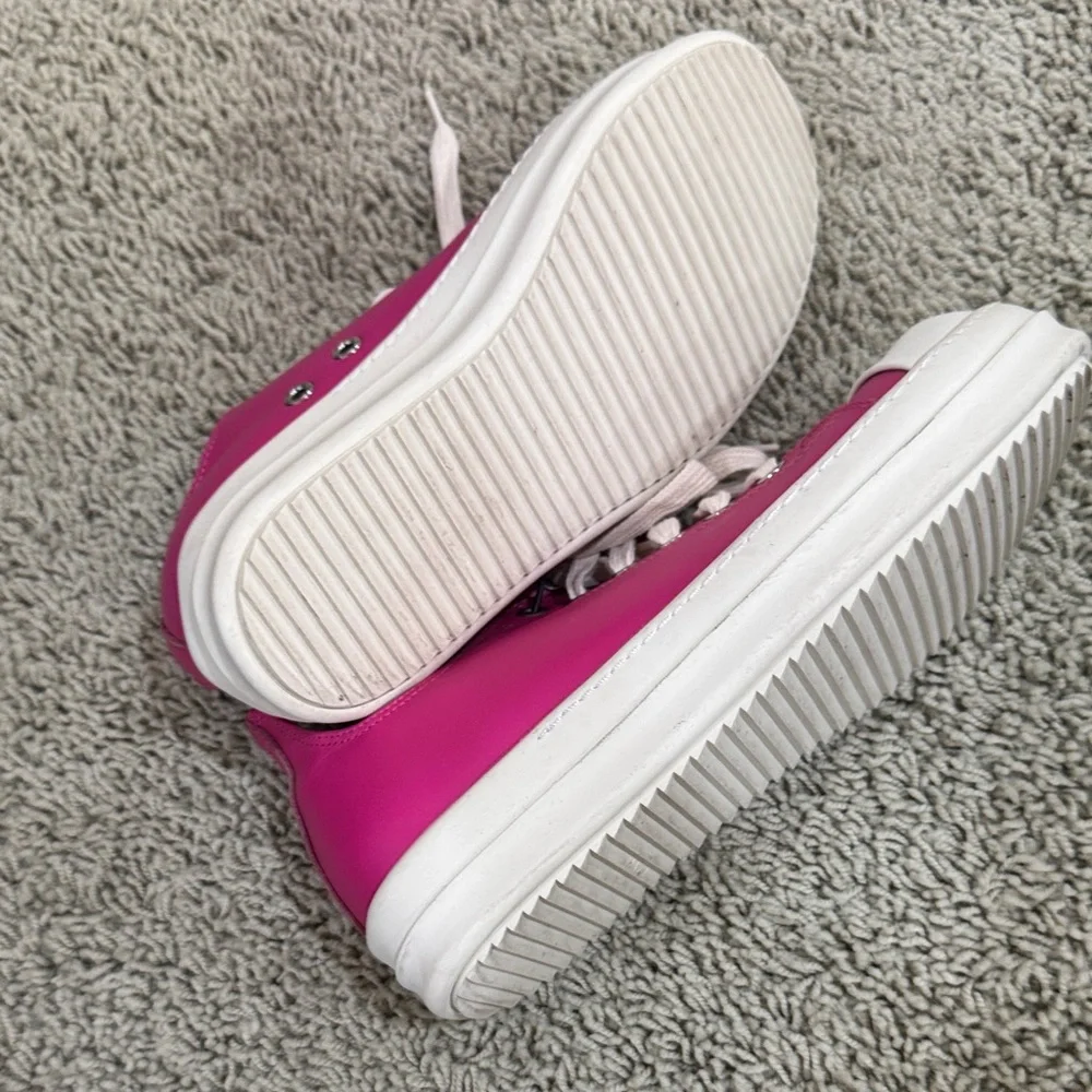 Pink and White Sneakers - Picture 4 of 5
